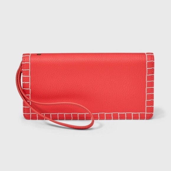 Universal Thread Women's Bifold Wallet Berry Pink S - Picture 1 of 4